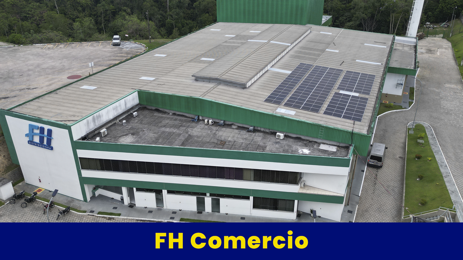 FH Comércio com energia solar